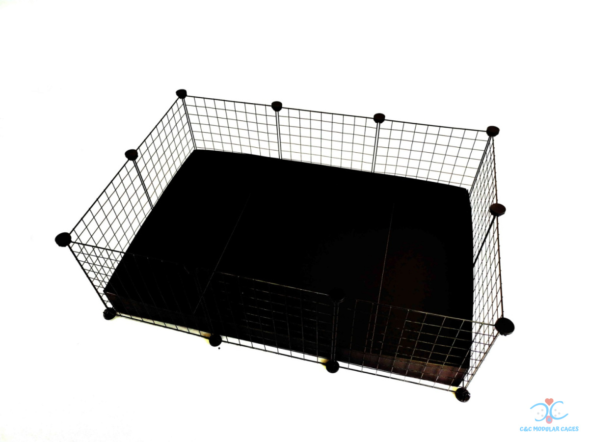 Klatka modułowa C&C Cage 3x2 110x75 cm dla świnki morskiej królika jeża małych zwierząt Klatka modułowa C&C Cage 3x2 110x75 cm dla świnki morskiej królika jeża małych zwierząt