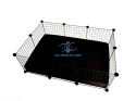 Klatka modułowa C&C Cage 3x2 110x75 cm dla świnki morskiej królika jeża małych zwierząt