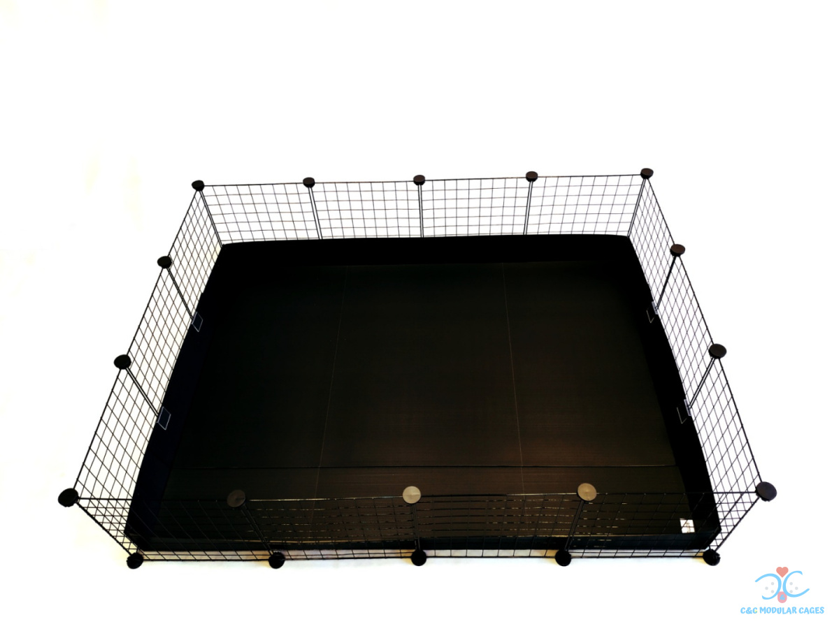 Klatka modułowa dla królika C&C Cage 4x3 145x110 cm klatka dla jeża Klatka modułowa dla królika C&C Cage 4x3 145x110 cm klatka dla jeża