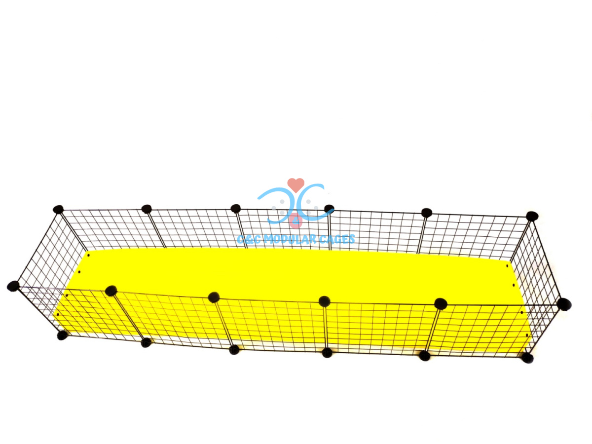 Klatka modułowa dla świnki morskiej C&C Cage 5x1 145x40 cm