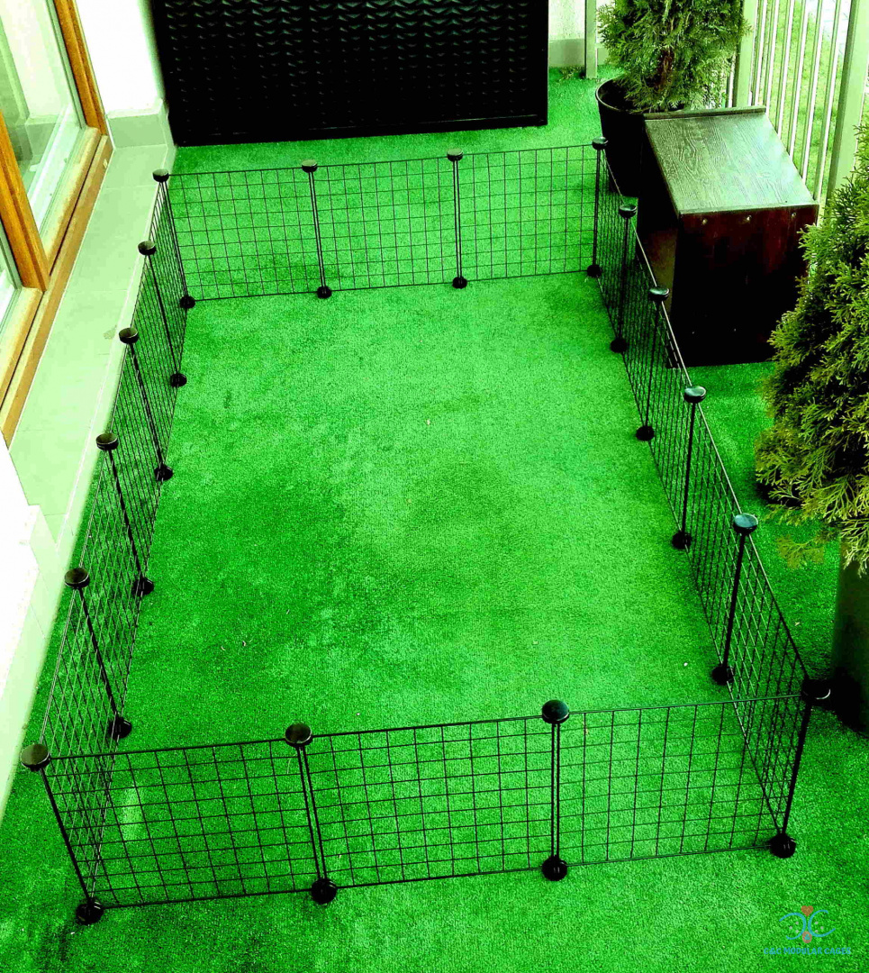 Kojec dla szczeniaka 145x75 cm wybieg modułowy C&C Kojec dla szczeniaka 145x75 cm wybieg modułowy C&C