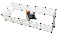 Wybieg dla małych psów 180x75 cm wybieg modułowy C&C